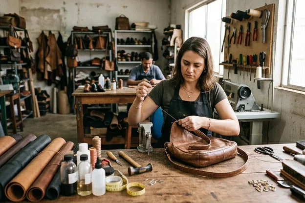 Reforma de bolsas de couro em Colatina